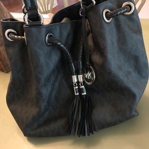 Michael Kors shoulder bag black leather